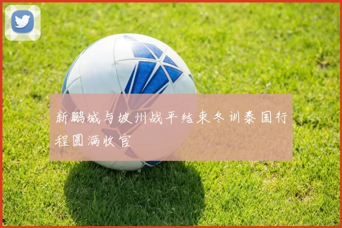 新鹏城与坡州战平结束冬训泰国行程圆满收官